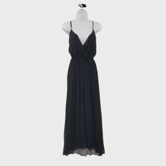 FUNKTIONAL Sparkly Maxi Dress Womens Size XS Extra Small Prom Formal - Picture 1 of 7